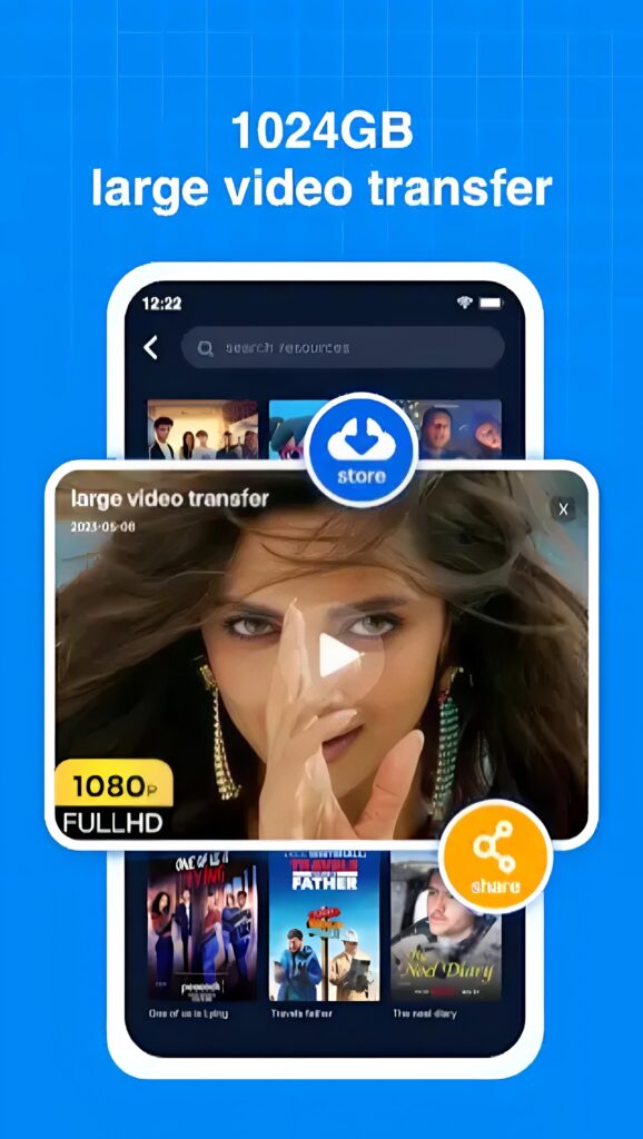 Terabox Mod APK Image Transfer